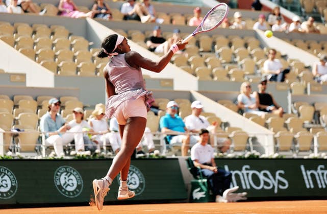 TENNIS - French Open 2026 PARIS,FRANCE,30.MAY.26 - TENNIS - WTA, Tennis Damen Tour, French Open, Roland Garros, Grand Slam. Image shows Coco Gauff (USA).  GEPAxpictures xMatthiasxHauer