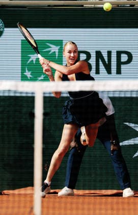 TENNIS - French Open 2026 PARIS,FRANCE,30.MAY.26 - TENNIS - WTA, Tennis Damen Tour, French Open, Roland Garros, Grand Slam. Image shows Anastasia Potapova (AUT).  GEPAxpictures xMatthiasxHauer