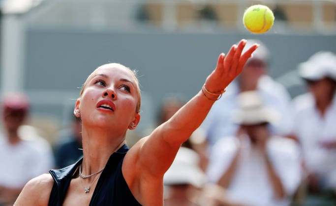 TENNIS - French Open 2026 PARIS,FRANCE,30.MAY.26 - TENNIS - WTA, Tennis Damen Tour, French Open, Roland Garros, Grand Slam. Image shows Anastasia Potapova (AUT).  GEPAxpictures xMatthiasxHauer