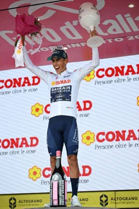 30-05-2026 Giro D italia; Tappa 20 Gemona Del Friuli - Piancavallo; 2026, Bahrain Victorious; Eulalio, Afonso; Piancavallo; 