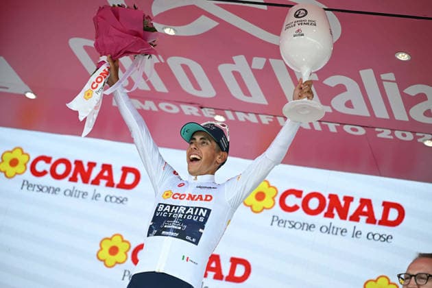 30-05-2026 Giro D italia; Tappa 20 Gemona Del Friuli - Piancavallo; 2026, Bahrain Victorious; Eulalio, Afonso; Piancavallo; 