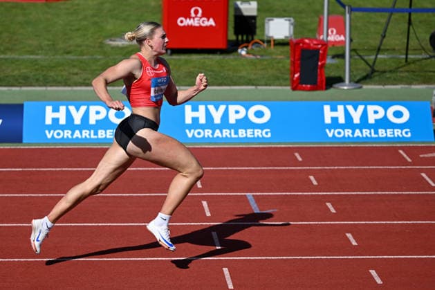 ATHLETICS - Hypomeeting Goetzis 2026 GOETZIS,AUSTRIA,30.MAY.26 - ATHLETICS - World Athletics Combined Events Tour, Hypomeeting, heptathlon, 200m. Image shows Marie Dehning (GER).  GEPAxpictures xOliverxLerch