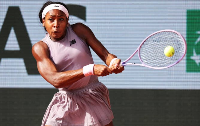 TENNIS - French Open 2026 PARIS,FRANCE,30.MAY.26 - TENNIS - WTA, Tennis Damen Tour, French Open, Roland Garros, Grand Slam. Image shows Coco Gauff (USA).  GEPAxpictures xMatthiasxHauer