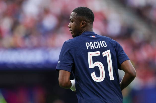 BUDAPEST, HUNGARY - MAY 30: Willian Pacho of Paris Saint-Germain during the UEFA Champions League 2026 Final between Paris Saint-Germain and Arsenal FC at Puskas Arena on May 30, 2026 in Budapest, Hungary.  Copyright: xRenexNijhuis MBxMediax