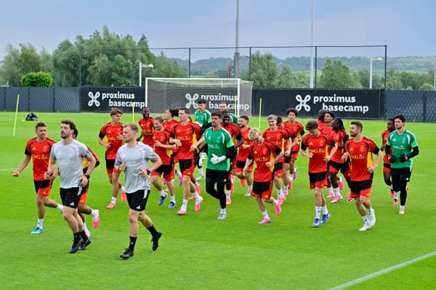 Belgian national football team - FIFA World Cup, WM, Weltmeisterschaft, Fussball 2026 - media activities 30 05 2026 TUBIZE, BELGIUM - MAY 30 : Illustration picture during a training session at the training grounds of the Royal Belgian Football Association ahead of the FIFA World Cup 2026 on May 30, 2026 in Tubize, Belgium, 30 05 2026 Tubize Belgium  Copyright: xJanxDexMeuleneirx