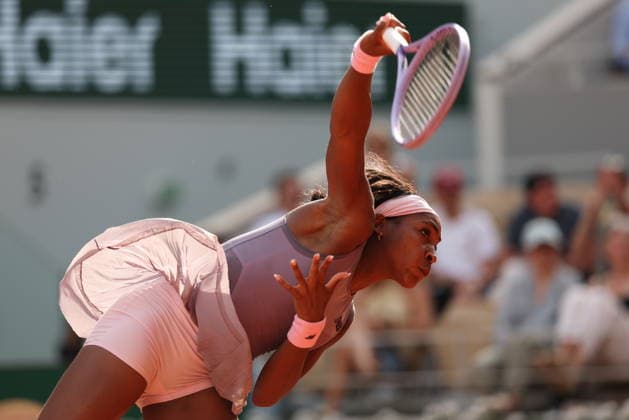 ROLAND GARROS 2026 Thierry Larret MAXPPP - PARIS (75) 30 05 2026 Thierry Larret Maxppp. Tennis. Roland Garros 2026. Internationaux de France de tennis. Stade Roland Garros, Paris (75).Le 30 Mai. Court Philippe CHATRIER : Coco GAUFF (USA) vs Anastasia POTAPOVA (AUT). PARIS (75) STADE ROLAND GARROS PARIS ILE DE FRANCE FRANCE  Copyright: xMAXPPPxThierryxLarretx TLR202605302795 TLR202605302795
