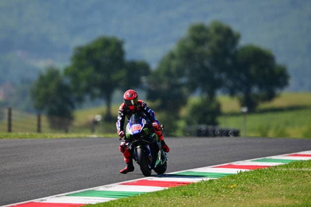 MotoGP of Italy - Sprint & Qualifying Fabio Quartararo of the Monster Energy Yamaha MotoGP Team rides during the qualifying session of the MotoGP Italian Grand Prix at Mugello Circuit in San Piero a Sieve, Italy, on May 30, 2026. San Piero a Sieve Tuscany Italy  Copyright: xAndreaxDiodatox originalFilename:diodato-italiang260530_npV4I.jpg