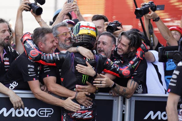 GRAN PREMIO D ITALIA Brembo Motociclismo-Motomondiale GRAN PREMIO D ITALIA Brembo- Autodromo Internazionale del Mugello- 30-05-2026,-MotoGP-Qualifiche - Tissot Sprint Foto Alessandro La Rocca LaPresse in the photo:Marco Bezzecchi- Aprilia GRAN PREMIO D ITALIA Brembo Sport- Motomondiale GRAN PREMIO D ITALIA Brembo- Autodromo Internazionale del Mugello- 2026 30 May- Moto GP- Qualifing - Tissot Sprint Photo Alessandro La Rocca LaPresse in the photo:Marco Bezzecchi- Aprilia  Copyright: x AlessandroxLaxRoccax-xLaPressex