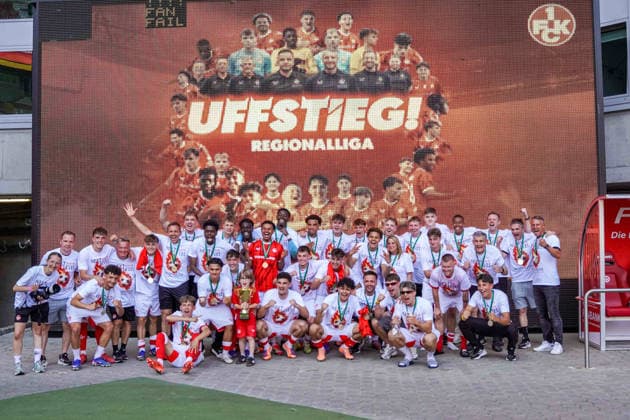 Football, Oberliga Rheinland-Pfalz Saar, 1. FC Kaiserslautern II - FV Eppelborn