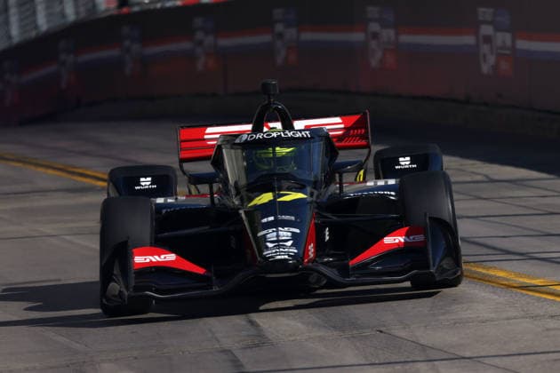 Mike Schumacher GER Honda 47 in 2nd free practice, GP Detroit, Michigan, USA, 30 05 2026, Indycar Series, Portrait