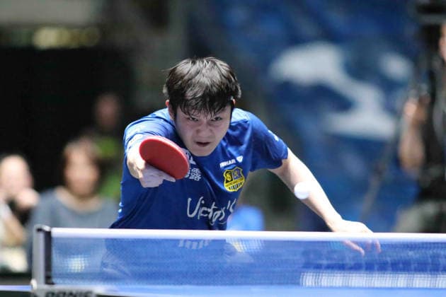 Fan Zhendong FC Saarbrücken TT GER Frankfurt TTBL Liebherr Final Four FC Saarbruecken vs SV Werder Bremen, Table Tennis Suewag Energie Arena 30 05 2026 GER Frankfurt TTBL Liebherr Final Four Table Tennis Suewag Energie Arena Deutsche Meiterschaft 30 05 2026 Frankfurt Copyright: xEibner-Pressefoto JoergxHirschx EP_JHH