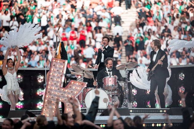 2026.05.30 Budapeszt Paris Saint Germain - Arsenal UEFA Final Ligi Mistrzow PSG ArsenaÅ‚ N z the killers koncert concert Foto Mateusz Porzucek PressFocus 2026.05.30 Budapeszt Paris Saint Germain - Arsenal UEFA Champions League Final, Budapest, Puskas Arena the killers koncert concert Credit: Mateusz Porzucek PressFocus NEWSPIX.PL --- newspix.pl POLAND OUT! 