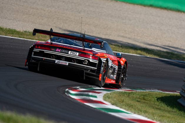 IPA85190914 - Christopher HAASE, Simon REICHER and Markus WINKELHOCK driving the ( 84) Audi R8 LMS GT3 EVO II of team Eastalent Racing during Monza - Round 3, GT World Challenge race in Monza, Italy, May 30 2026  Copyright: xLucaxRossini IPAxSportx xx 85190914