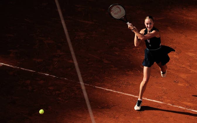 TENNIS - French Open 2026 PARIS,FRANCE,30.MAY.26 - TENNIS - WTA, Tennis Damen Tour, French Open, Roland Garros, Grand Slam. Image shows Anastasia Potapova (AUT).  GEPAxpictures xMatthiasxHauer