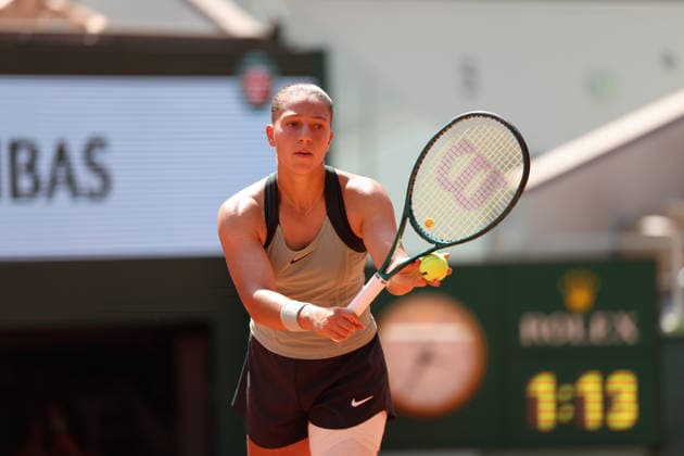 Roland Garros 2026 - Parry vs Anisimova Diane Parry during the French Tennis Open of Roland Garros in Paris, France on May 30th 2026.  Copyright: xFabricexChasseryx