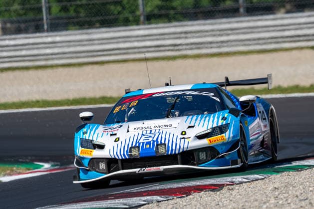 IPA85191065 - Dustin BLATTNER, Lorenzo PATRESE and Dennis MARSCHALL driving the ( 74) Ferrari 296 GT3 EVO of team Kessel Racing during Monza - Round 3, GT World Challenge race in Monza, Italy, May 30 2026  Copyright: xLucaxRossini IPAxSportx xx 85191065