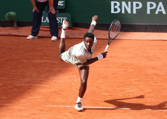 Roland Garros 2026 - KouameÌ vs Tabilo MoÃ¯se KouamÃ during the French Tennis Open of Roland Garros in Paris, France on May 30th 2026.  Copyright: xFabricexChasseryx