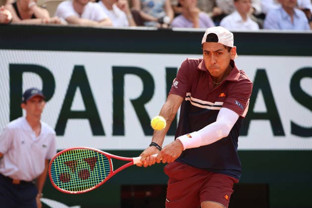 Roland Garros 2026 - KouameÌ vs Tabilo Alejandro Tabilo during the French Tennis Open of Roland Garros in Paris, France on May 30th 2026.  Copyright: xFabricexChasseryx