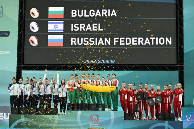 IPA85191200 - EChVARNA captured at Palace of Culture and Sports, Varna on 30.May.2026 by Filippo Tomasi Photography during European Championships in Rhythmic gymnastics, Rhythmische Sportgymnastik, RSG Gymnastics in Varna, Bulgaria, May 30 2026  Copyright: xFilippoxTomasi IPAxSportx xx 85191200