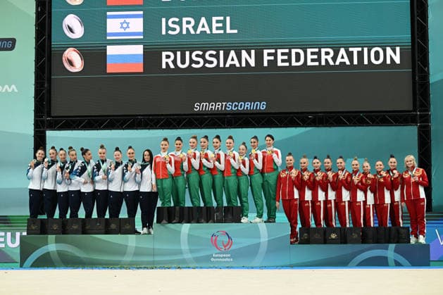 IPA85191205 - EChVARNA captured at Palace of Culture and Sports, Varna on 30.May.2026 by Filippo Tomasi Photography during European Championships in Rhythmic gymnastics, Rhythmische Sportgymnastik, RSG Gymnastics in Varna, Bulgaria, May 30 2026  Copyright: xFilippoxTomasi IPAxSportx xx 85191205