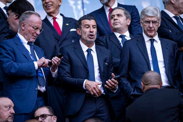 Football: Finale EUFA Champions League 2025-2026 - Paris Saint Germanin (PSG) V Arsenal - Puskas ArÃ na de Budapest Hongrie - 30 05 2026 Luis Figo  Copyright: xelyxandroxcegarrax