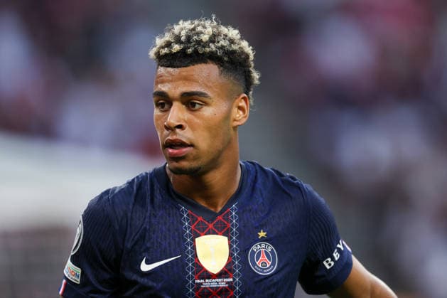 BUDAPEST, HUNGARY - MAY 30: Desire Doue of Paris Saint-Germain during the UEFA Champions League 2026 Final between Paris Saint-Germain and Arsenal FC at Puskas Arena on May 30, 2026 in Budapest, Hungary.  Copyright: xRenexNijhuis MBxMediax