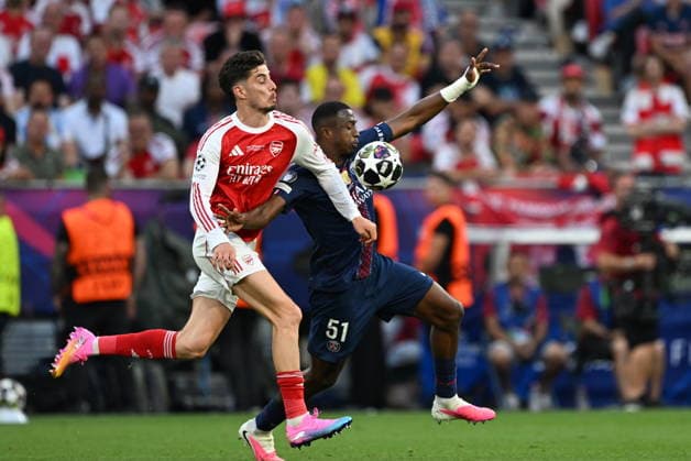 Paris Saint-Germain v Arsenal - UEFA Champions League final BUDAPEST, HUNGARY - MAY 30: Willian Pacho (51) of Paris Saint-Germain in action during the UEFA Champions League final match between Paris Saint-Germain (PSG) and Arsenal at Puskas Arena in Budapest, Hungary, on May 30, 2026. Halil Sagirkaya Anadolu Budapest Hungary. Editorial use only. Please get in touch for any other usage.  Copyright: x2026xAnadoluxHalilxSagirkayax