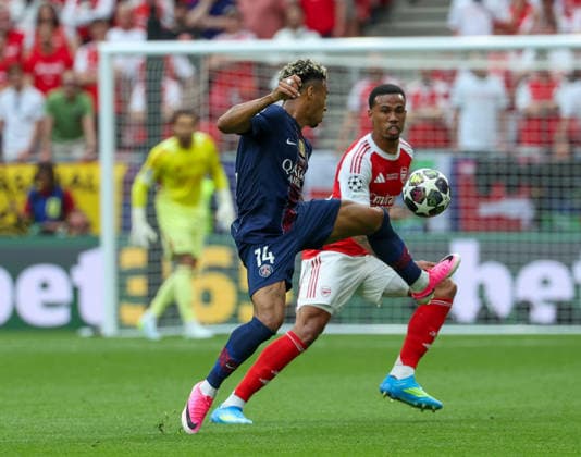 PSG vs Arsenal Desire Doue of FC Paris Saint-Germain During the football match between PSG vs Arsenal valid for the UEFA Champions League Final, on 30 05 2026 at the Stadium PuskÃ s Arena in Budapest NAPOLI PUSKAS Stadium CAMPANIA Hungary Copyright: xFABIOxSASSOxFabioxsasso FPAx PSG Arsenal2026_05_30Fabio Sasso0318