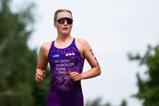 1 Triathlon Bundesliga Kraichgau Julia Broˆcker GER, Dr Loges Triathlon Team LuÌˆneburg Ubstadt Weiher Germany Copyright: xMarcelxHilgerx
