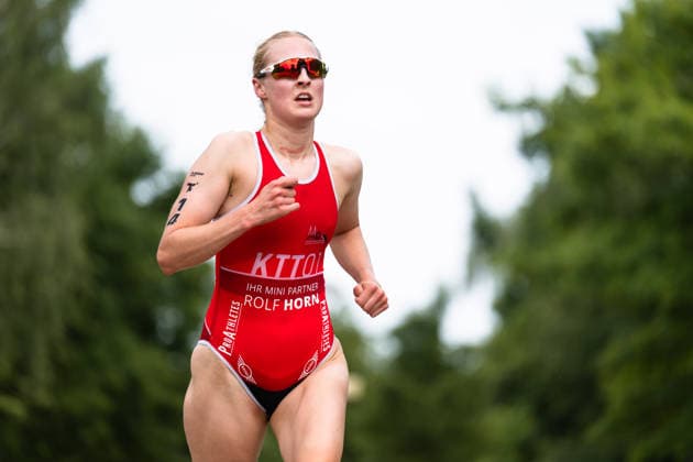 1 Triathlon Bundesliga Kraichgau Marie Miroslaw GER, Absolute Teamsport KTT 01 Ubstadt Weiher Germany Copyright: xMarcelxHilgerx