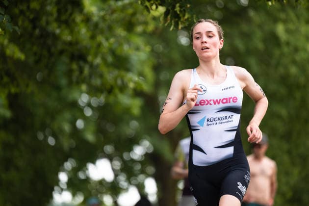 1 Triathlon Bundesliga Kraichgau Helen Scheffold GER, Tri Team Freiburg Ubstadt Weiher Germany Copyright: xMarcelxHilgerx