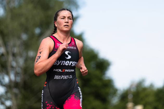 1 Triathlon Bundesliga Kraichgau Theresa Moser AUT, Team SYNERGY Ubstadt Weiher Germany Copyright: xMarcelxHilgerx