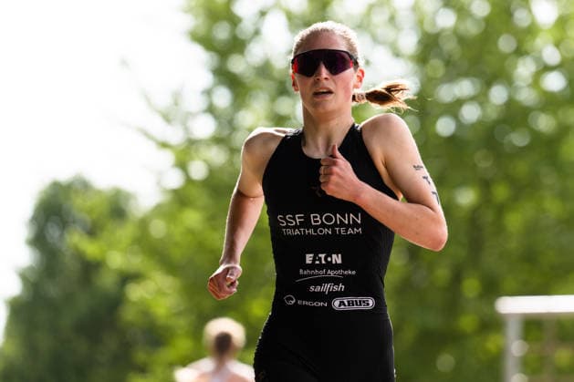 1 Triathlon Bundesliga Kraichgau Ronja Steiling GER, SSF Bonn Triathlon TEAM Ubstadt Weiher Germany Copyright: xMarcelxHilgerx