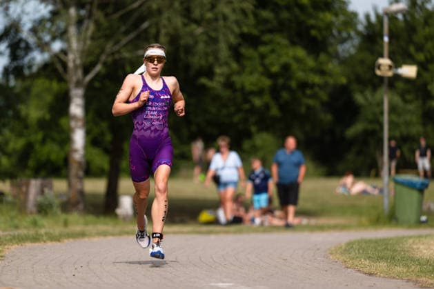 1 Triathlon Bundesliga Kraichgau Franka Rust GER, Dr Loges Triathlon Team LuÌˆneburg Ubstadt Weiher Germany Copyright: xMarcelxHilgerx