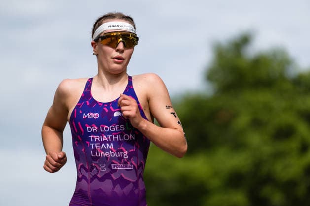 1 Triathlon Bundesliga Kraichgau Franka Rust GER, Dr Loges Triathlon Team LuÌˆneburg Ubstadt Weiher Germany Copyright: xMarcelxHilgerx