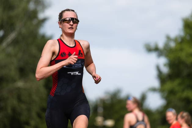 1 Triathlon Bundesliga Kraichgau Anabel Knoll GER, PV Triathlon TG Witten Ubstadt Weiher Germany Copyright: xMarcelxHilgerx