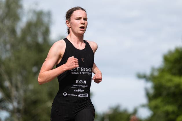 1 Triathlon Bundesliga Kraichgau Lilly Marie Overberg GER, SSF Bonn Triathlon TEAM Ubstadt Weiher Germany Copyright: xMarcelxHilgerx