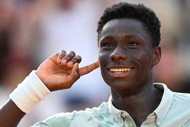 2026 French Open, Roland-Garros - Day 7 PARIS, FRANCE - MAY 30: Moise Kouame of France competes against Alejandro Tabilo of Chile during their men s singles third round match on day seven of the French Open (Roland Garros) tennis tournament in Paris, France, on May 30, 2026. Burak Akbulut Anadolu Paris France. Editorial use only. Please get in touch for any other usage.  Copyright: x2026xAnadoluxBurakxAkbulutx