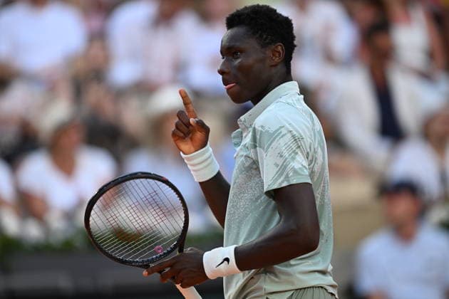 2026 French Open, Roland-Garros - Day 7 PARIS, FRANCE - MAY 30: Moise Kouame of France in action against Alejandro Tabilo (not seen) of Chile during the match in the Men s Singles third-round on Day Seven of the 2026 French Open at the Roland-Garros Complex in Paris on May 30, 2026. Burak Akbulut Anadolu Paris France. Editorial use only. Please get in touch for any other usage.  Copyright: x2026xAnadoluxBurakxAkbulutx
