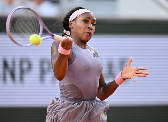 2026 French Open, Roland-Garros - Day 7 PARIS, FRANCE - MAY 30: Anastasia Potapova (not seen) of Austria in action against Coco Gauff of United States during their Women s Singles third round match on Day Seven of the 2026 French Open at the Roland-Garros Complex in Paris on May 30, 2026. Mustafa Yalcin Anadolu Paris France. Editorial use only. Please get in touch for any other usage.  Copyright: x2026xAnadoluxMustafaxYalcinx