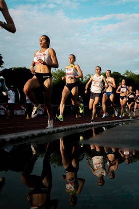 Merkel Lisa 1162, LAV Stadtwerke Tuebingen, 5000m Women , GER, Leichtathletik, Athletics, Lange Laufnacht, Karlsruhe, 30 05 2026, GER, Leichtathletik, Athletics, Lange Laufnacht, Karlsruhe, 30 05 2026 Karlsruhe Copyright: xStefanxMayerx EP_SMR