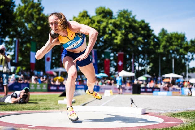 51 Hypomeeting, Goetzis AT , 30 05 2026 GOETZIS, SWITZERLAND MAY 30 Noor VIDTS of Belgium competes in the shot put of the womens heptathlon at the 51 Hypomeeting, Goetzis AT on May 30, 2026 in Goetzis, Switzerland Copyright: xBEAUTIFULxSPORTS UlfxSchillerx
