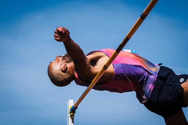 51 Hypomeeting, Goetzis AT , 30 05 2026 GOETZIS, SWITZERLAND MAY 30 Damian WARNER of Canada competes in the high jump of the mens decathlon at the 51 Hypomeeting, Goetzis AT on May 30, 2026 in Goetzis, Switzerland Copyright: xBEAUTIFULxSPORTS UlfxSchillerx