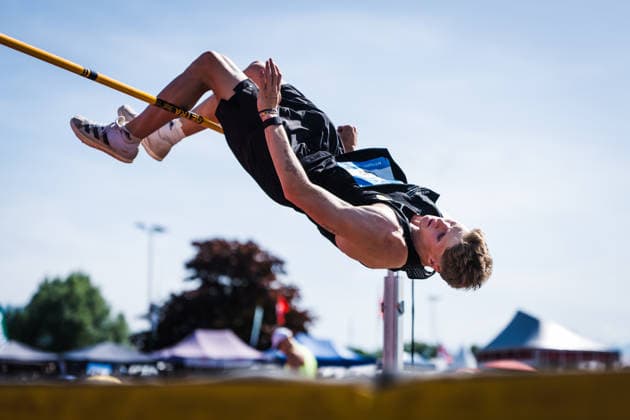 51 Hypomeeting, Goetzis AT , 30 05 2026 GOETZIS, SWITZERLAND MAY 30 Finley GAIO of Switzerland competes in the high jump of the mens decathlon at the 51 Hypomeeting, Goetzis AT on May 30, 2026 in Goetzis, Switzerland Copyright: xBEAUTIFULxSPORTS UlfxSchillerx