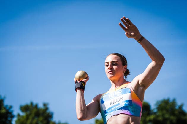 51 Hypomeeting, Goetzis AT , 30 05 2026 GOETZIS, SWITZERLAND MAY 30 Annik KAELIN of Switzerland competes in the shot put of the womens heptathlon at the 51 Hypomeeting, Goetzis AT on May 30, 2026 in Goetzis, Switzerland Copyright: xBEAUTIFULxSPORTS UlfxSchillerx