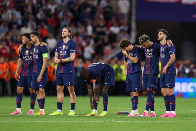 BUDAPEST, HUNGARY - MAY 30: team of PSG during the UEFA Champions League 2026 Final between Paris Saint-Germain and Arsenal FC at Puskas Arena on May 30, 2026 in Budapest, Hungary.  Copyright: xRenexNijhuis MBxMediax