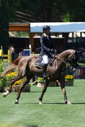 EQUITATION - International Equitation - Piazza di Siena - 93rd CSIO of Rome 2026 Photo by IPA ABACAPRESS.COM85190293 - Lorenzo De Luca (ITA) competes in prix n.7 LORO PIANA Trophy during the CSIO of Rome Piazza di Siena 2026 at Villa Borghese in Rome, Italy on May 30, 2026 (Photo by Fabrizio Corradetti LiveMedia) Rome Italy  Copyright: xIPAxSport ABACAx
