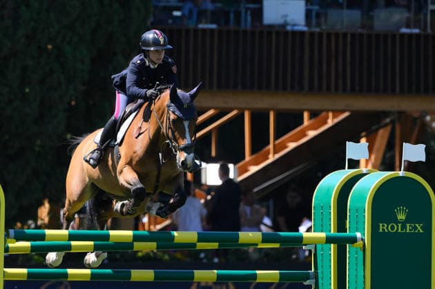 EQUITATION - International Equitation - Piazza di Siena - 93rd CSIO of Rome 2026 Photo by IPA ABACAPRESS.COM85190228 - Francesca Ciriesi (ITA) competes in prix n.7 LORO PIANA Trophy during the CSIO of Rome Piazza di Siena 2026 at Villa Borghese in Rome, Italy on May 30, 2026 (Photo by Fabrizio Corradetti LiveMedia) Rome Italy  Copyright: xIPAxSport ABACAx