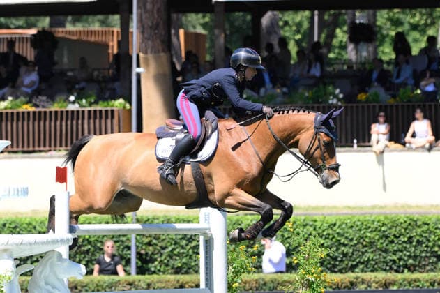 EQUITATION - International Equitation - Piazza di Siena - 93rd CSIO of Rome 2026 Photo by IPA ABACAPRESS.COM85190246 - Francesca Ciriesi (ITA) competes in prix n.7 LORO PIANA Trophy during the CSIO of Rome Piazza di Siena 2026 at Villa Borghese in Rome, Italy on May 30, 2026 (Photo by Fabrizio Corradetti LiveMedia) Rome Italy  Copyright: xIPAxSport ABACAx