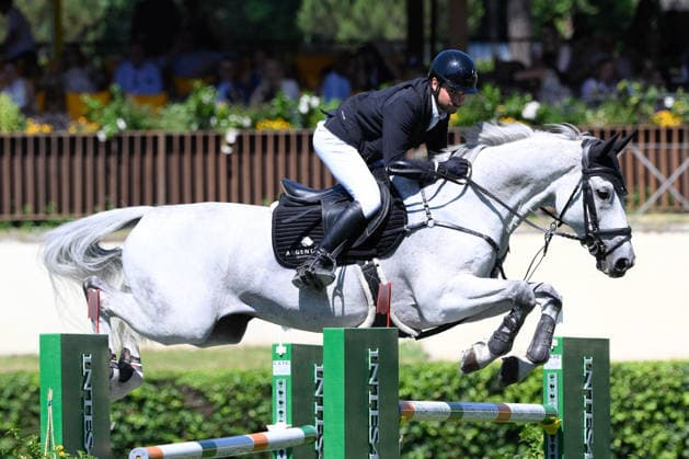 EQUITATION - International Equitation - Piazza di Siena - 93rd CSIO of Rome 2026 Photo by IPA ABACAPRESS.COM85190250 - Lorenzo Argentaro (ITA) competes in prix n.7 LORO PIANA Trophy during the CSIO of Rome Piazza di Siena 2026 at Villa Borghese in Rome, Italy on May 30, 2026 (Photo by Fabrizio Corradetti LiveMedia) Rome Italy  Copyright: xIPAxSport ABACAx
